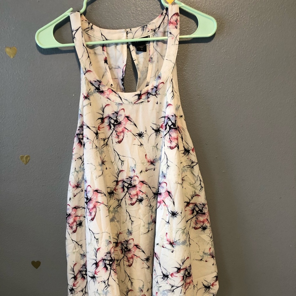 Long flowy tank tunic